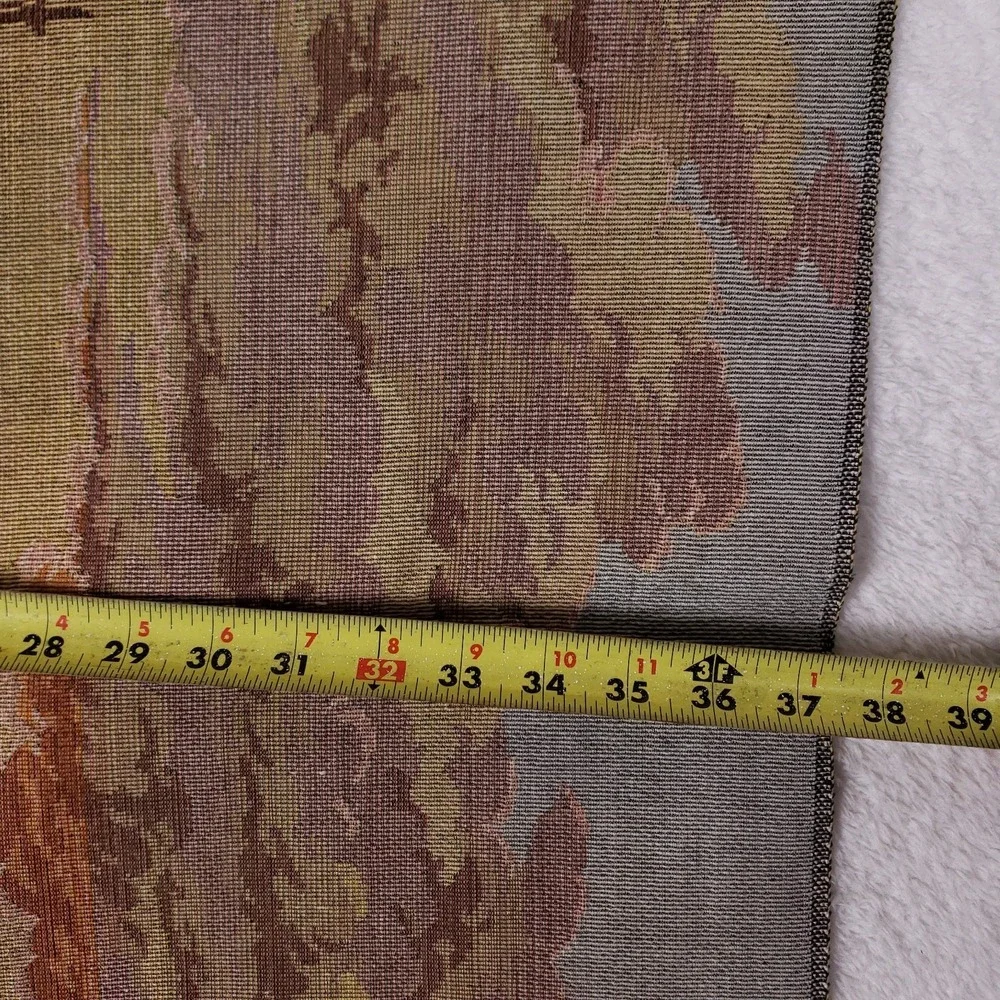 Unbranded Vintage Large Woven Harbor Tapestry 37x52‎ Multi Color